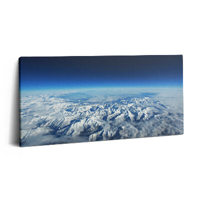 Tablou tipărite pe pânză 100x50 Peisajul Pirineilor