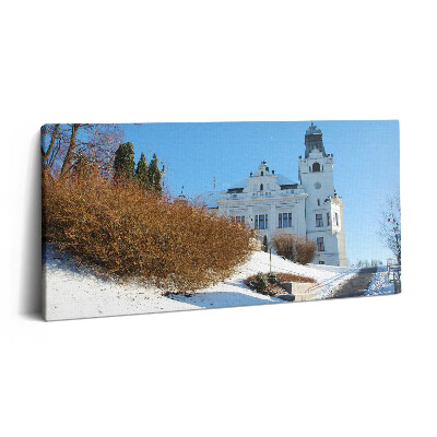 Tablou tipărite pe pânză 100x50 Orașul Ostrava iarna