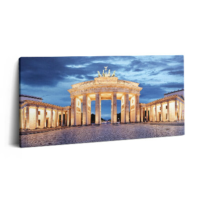 Tablou tipărite pe pânză 100x50 Poarta Brandenburg Germania