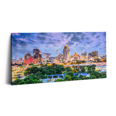 Tablou tipărite pe pânză 100x50 Peisajul urban din San Antonio