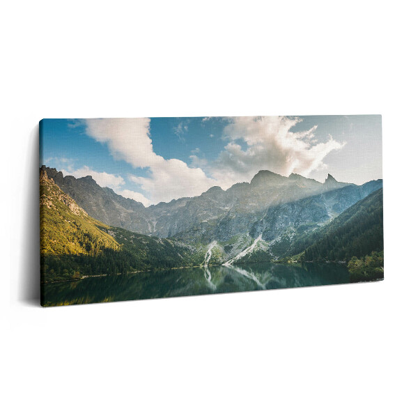 Imprimare tablou canvas 120x60 Peisaj montan natural