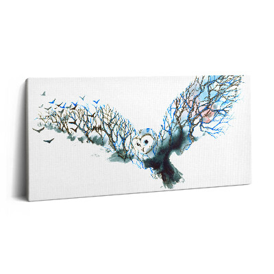 Imprimare tablou canvas 120x60 Libertatea și natura păsărilor