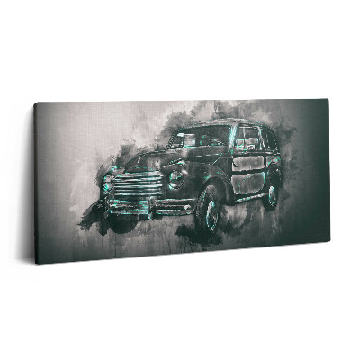 Imprimare tablou canvas 120x60 Mașină veche