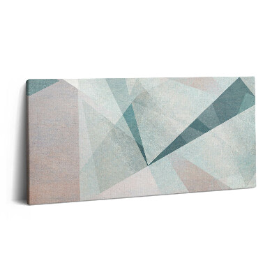 Imprimare tablou canvas 120x60 Textură triunghi abstractă