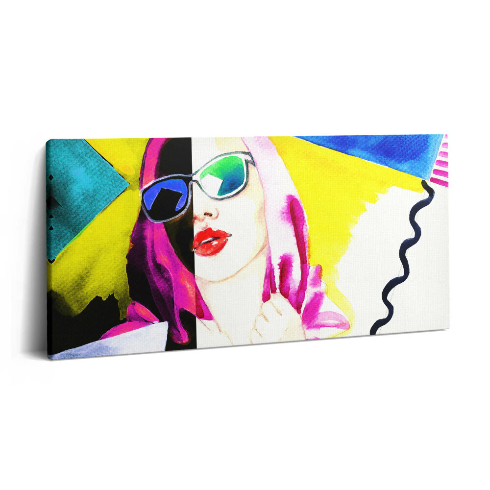 Imprimare tablou canvas 120x60 O femeie cu două fețe