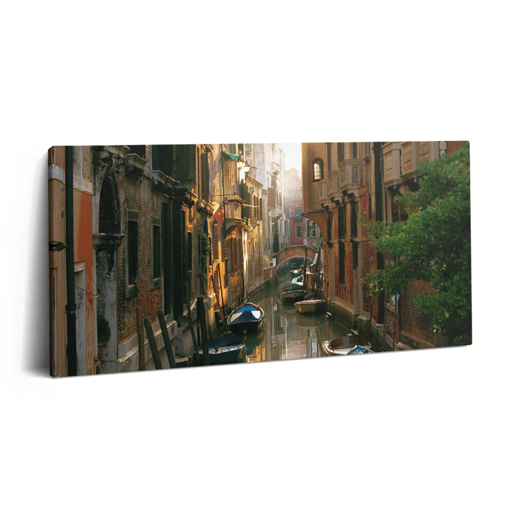 Imprimare tablou canvas 120x60 Romantismul Canalului Mare din Veneția