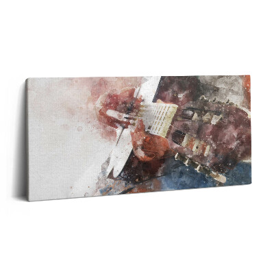 Imprimare tablou canvas 120x60 Vedere a chitarei