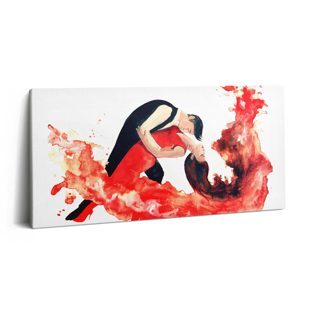 Imprimare tablou canvas 120x60 Tango senzual plin de emoții