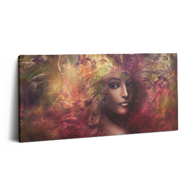 Imprimare tablou canvas 120x60 Portretul unei femei