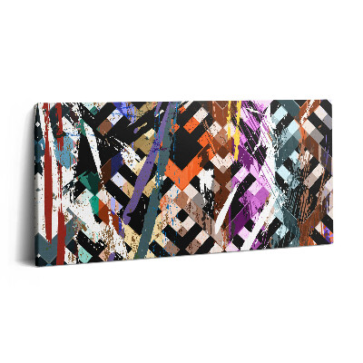 Imprimare tablou canvas 120x60 Dungi colorate