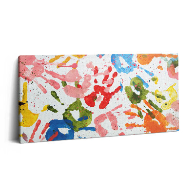 Imprimare tablou canvas 120x60 Copii artistici