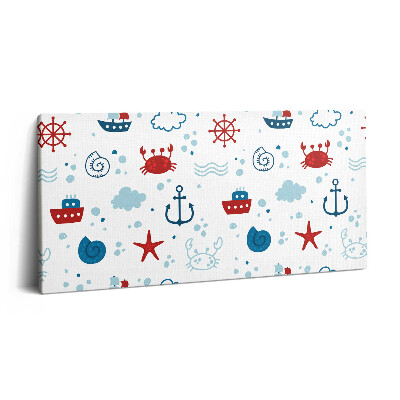 Imprimare tablou canvas 120x60 Modele nautice nautice