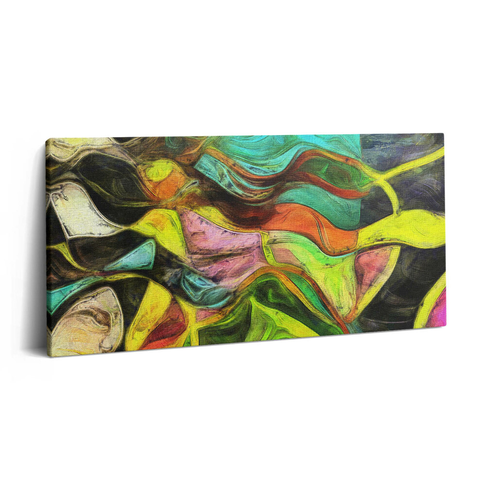 Imprimare tablou canvas 120x60 Tulburare artistică