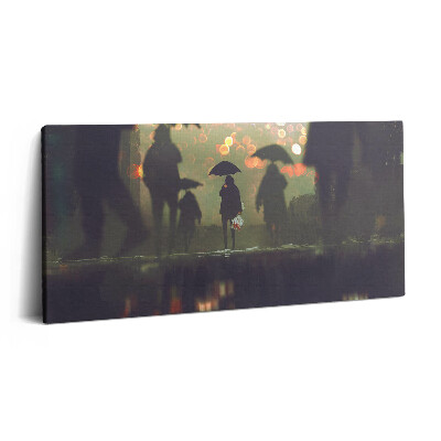 Imprimare tablou canvas 120x60 Oameni cu umbre
