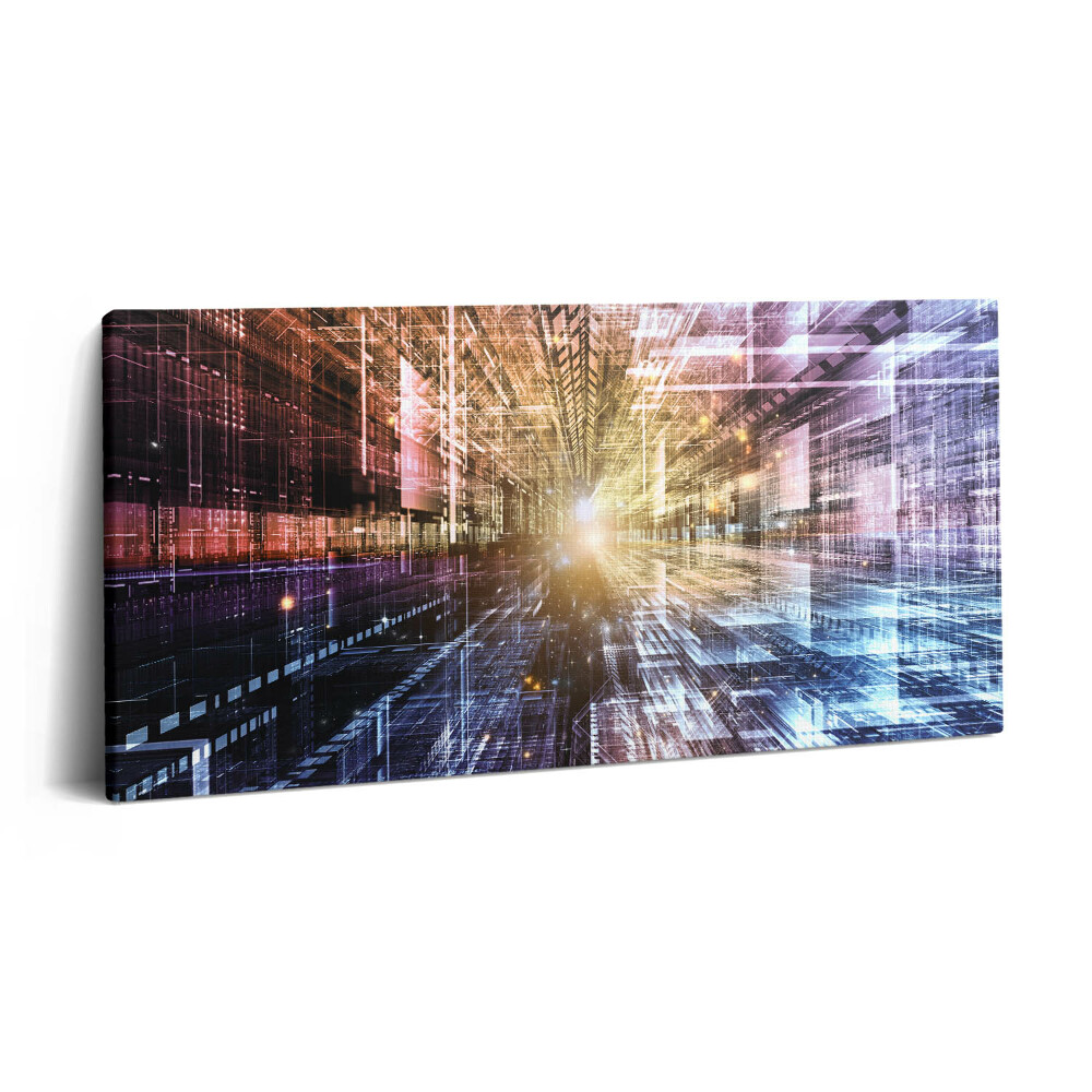 Imprimare tablou canvas 120x60 Model abstract de lumină