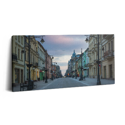 Imprimare tablou canvas 120x60 Piotrkowska în Łódź