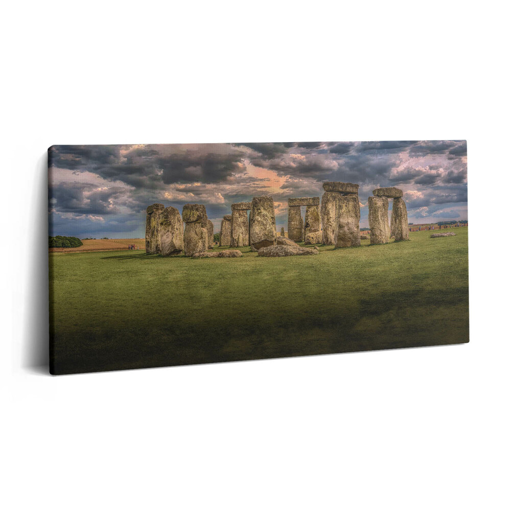 Imprimare tablou canvas 120x60 Nimbostratusul din Stonehenge