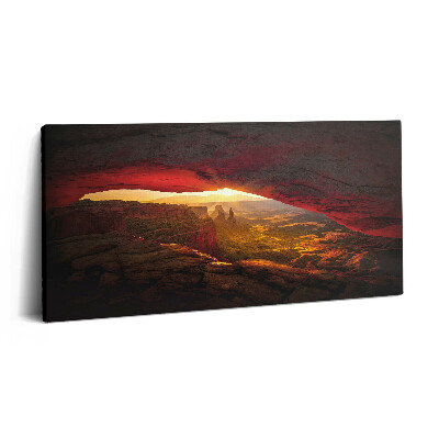 Imprimare tablou canvas 120x60 Marele Canion din Arizona