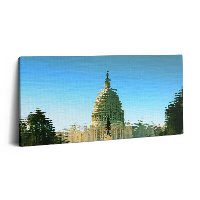 Imprimare tablou canvas 120x60 Moschee