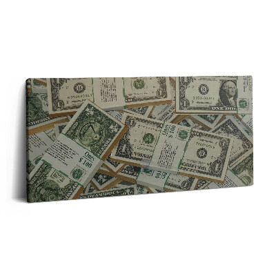 Imprimare tablou canvas 120x60 1 dolar american