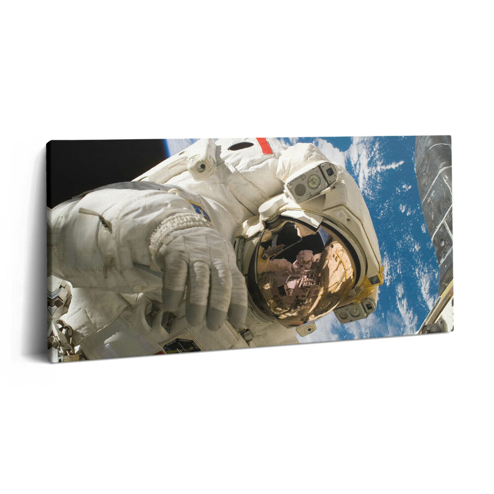 Imprimare tablou canvas 120x60 astronaut american