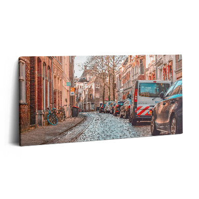 Imprimare tablou canvas 120x60 Strada orașului