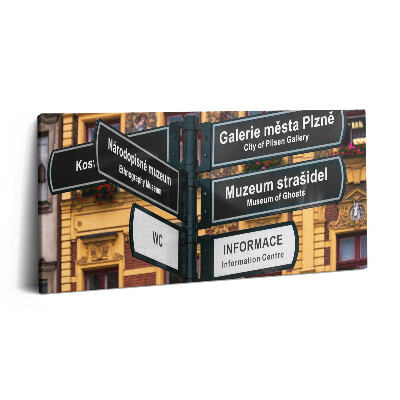 Imprimare tablou canvas 120x60 Indicele Pilsen