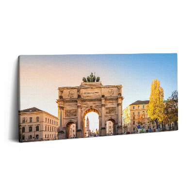 Imprimare tablou canvas 120x60 Arcul de Triumf din München