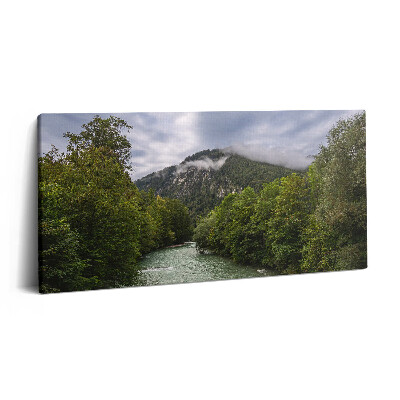 Imprimare tablou canvas 120x60 Peisaj montan al Germaniei