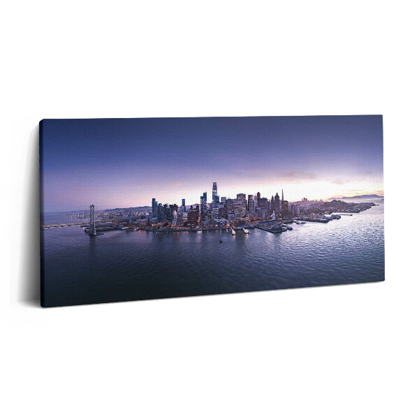Imprimare tablou canvas 120x60 Vedere din San Francisco