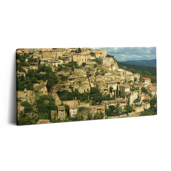Imprimare tablou canvas 120x60 Un castel în Provence, Franța