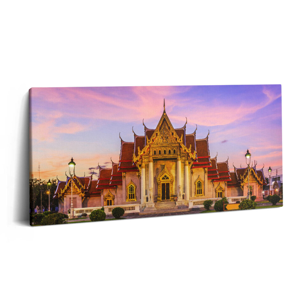 Imprimare tablou canvas 120x60 Palatul Bangkok din Thailanda