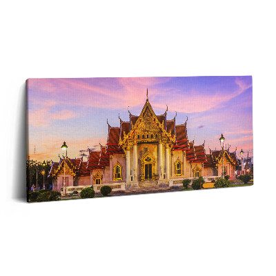 Imprimare tablou canvas 120x60 Palatul Bangkok din Thailanda