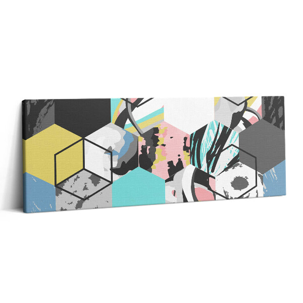 Print pe canvas 125x50 Abstracție geometrică