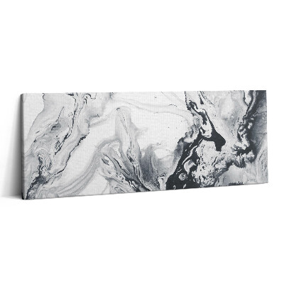 Print pe canvas 125x50 Abstractizare cu cerneală - Marble Ink
