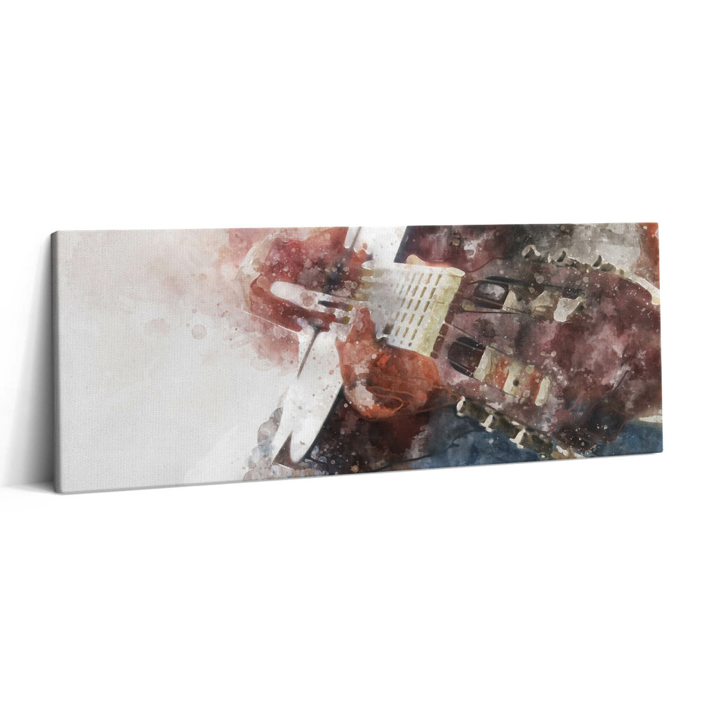 Print pe canvas 125x50 Vedere a chitarei