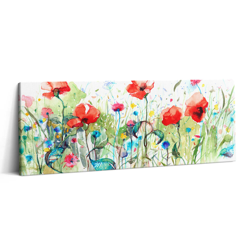 Print pe canvas 125x50 Maci în pajiște