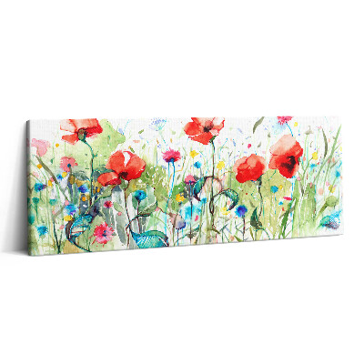 Print pe canvas 125x50 Maci în pajiște