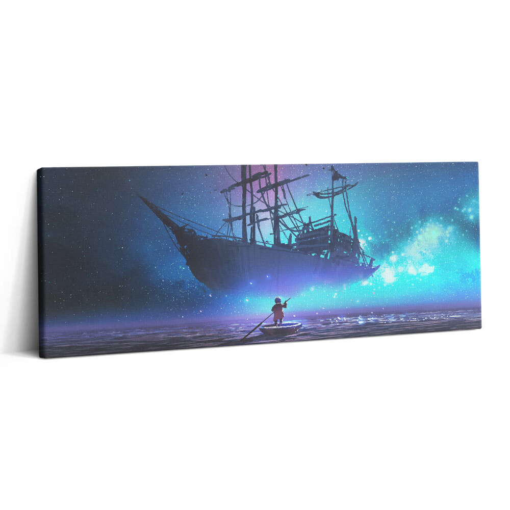 Print pe canvas 125x50 Navă cu pânze fantastice