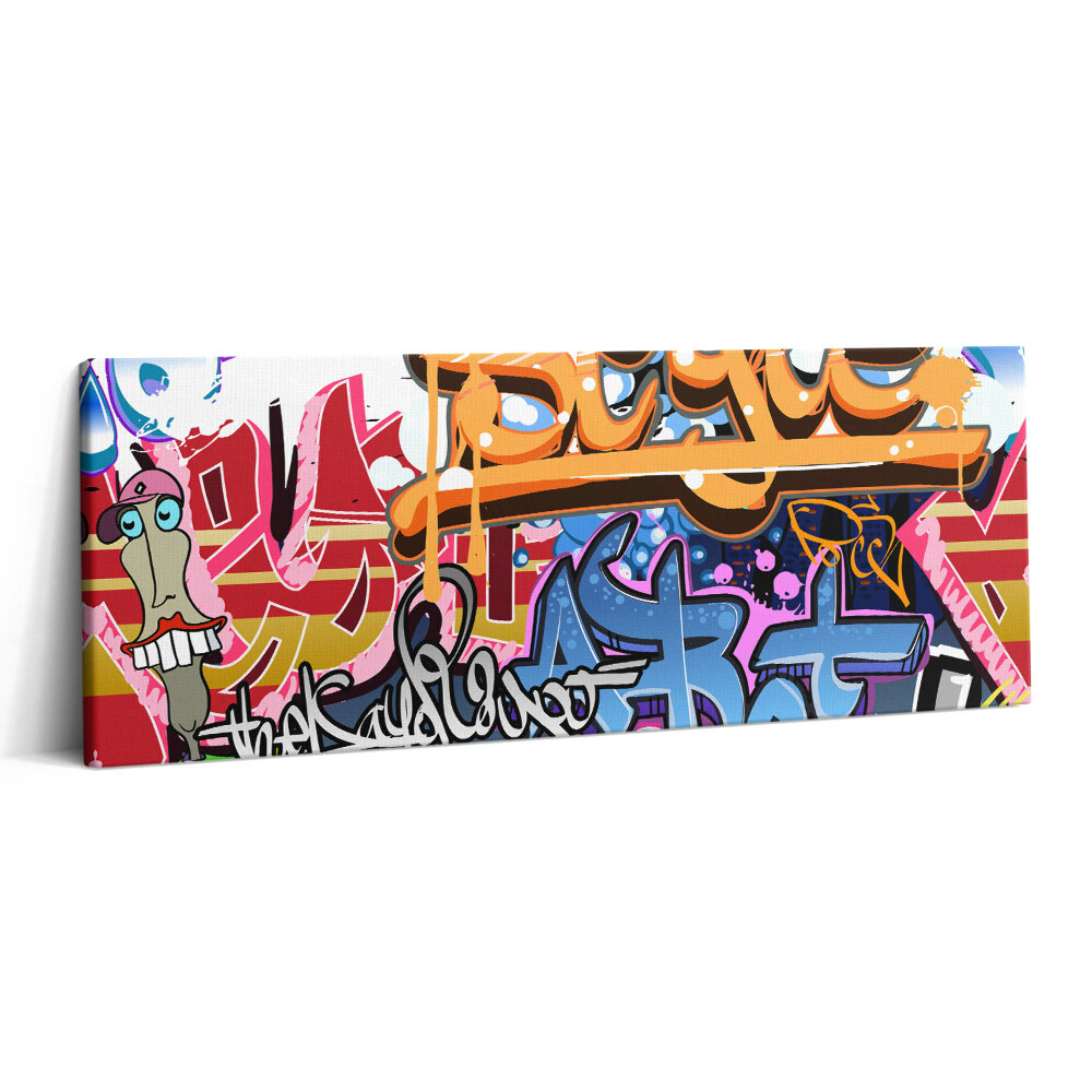 Print pe canvas 125x50 Artă stradală Graffiti