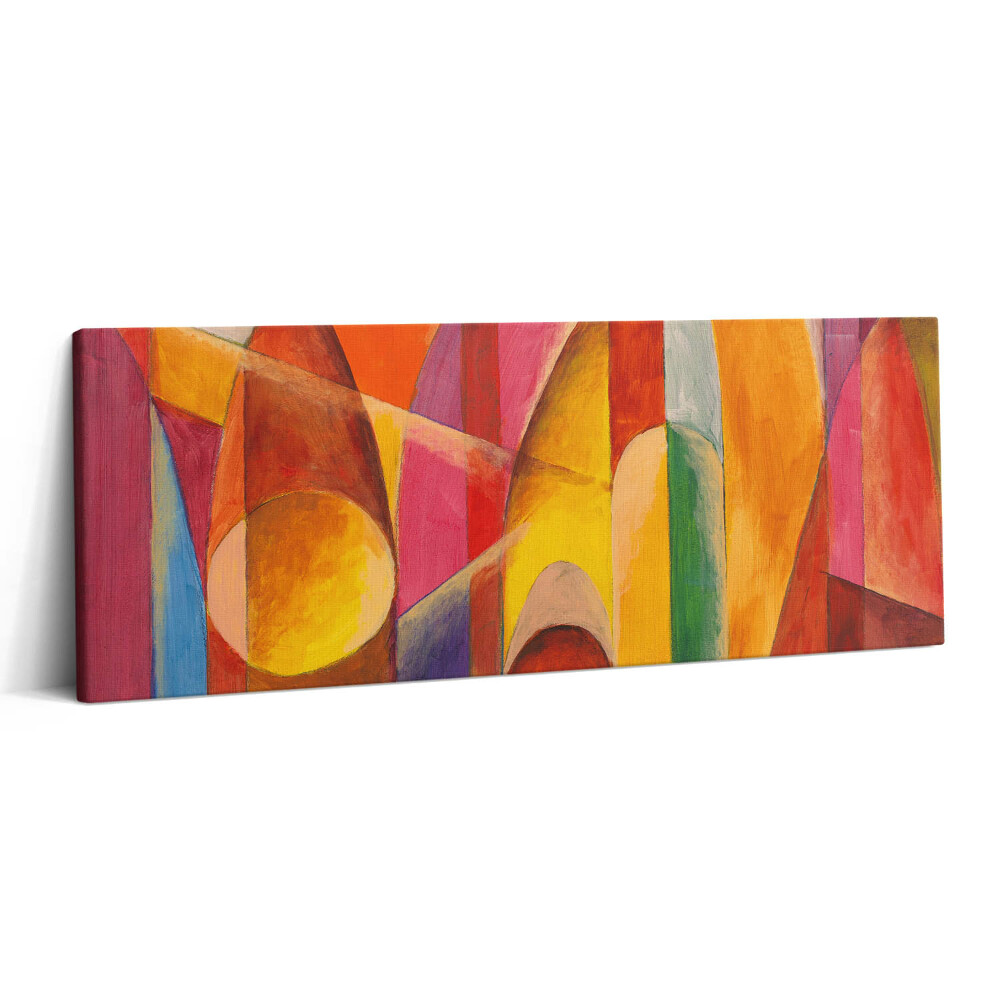 Print pe canvas 125x50 Artă abstractă colorată