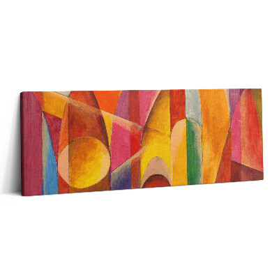 Print pe canvas 125x50 Artă abstractă colorată