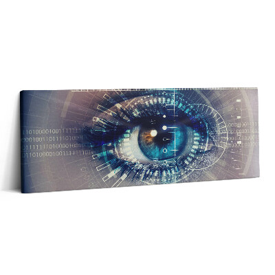 Print pe canvas 125x50 Ochii femeii