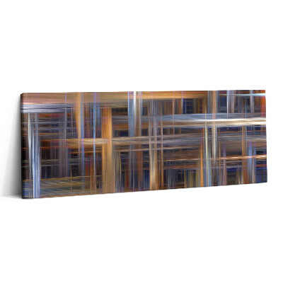 Print pe canvas 125x50 Abstractizarea geometriei