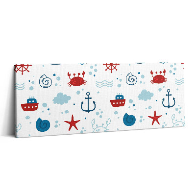 Print pe canvas 125x50 Modele nautice nautice