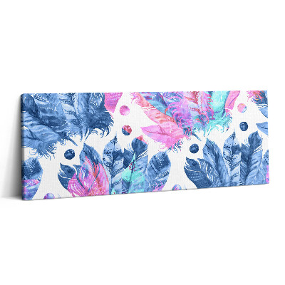 Print pe canvas 125x50 Pene colorate