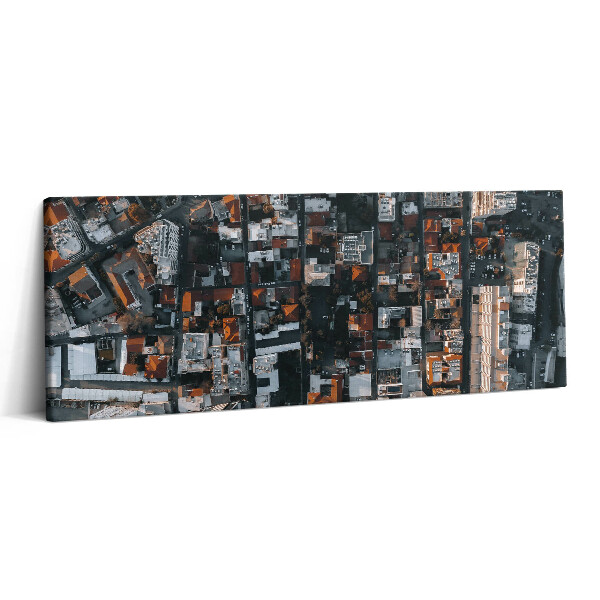 Print pe canvas 125x50 Vedere de sus a orașului Limassol, Cipru