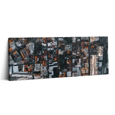 Print pe canvas 125x50 Vedere de sus a orașului Limassol, Cipru