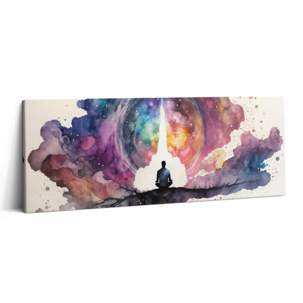 Print pe canvas 125x50 Meditație despre stilul de viață
