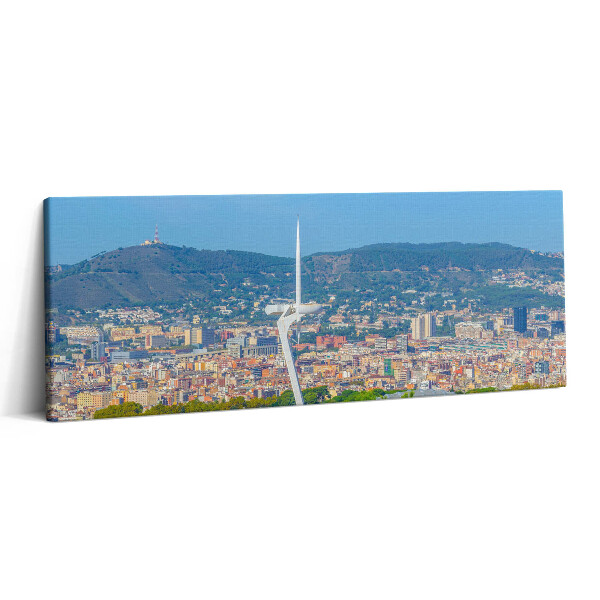 Print pe canvas 125x50 Parcul Olimpic din Barcelona, Catalonia